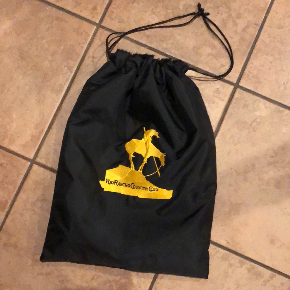 Footjoy Bootmakers Rio Rancho CC Custom Nylon Protective Drawstring Shoe Bag - Picture 3 of 6